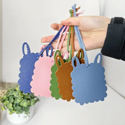 New Design Faux Leather Luxury Bag Pendant Backpack Charm Creative Cute Handbag Pendant Car Keychain