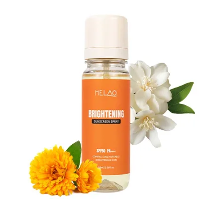 OEM/ODM MELAO Sunscreen Spf 50 Spray Broad Spectrum, Water Resistant Protetor Solar Face and Body Sunblock Spray Sport