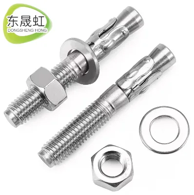 304 Stainless Steel Expansion Screw Pulling Explosion Climbing Nail Elevator Railing Curtain Wall Expansion Bolt Car Repair