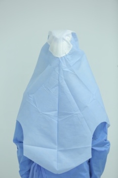 Sterile Disposable T4 T5 Surgical Hood with Integrated Mask PPE Category III for High Risk Zone Universal Size