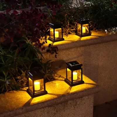 High Quality Cheap Solar Powered Garden Led Decorative Lamp Outdoor Hanging Lanterns for Night