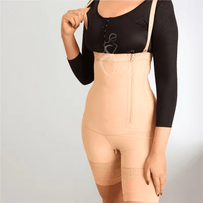 Waist Sculpting Corset for Occasions with Side Zipper Women Slimming Full Body Shpaer Seamless One Piece Bodysuit Shapewear