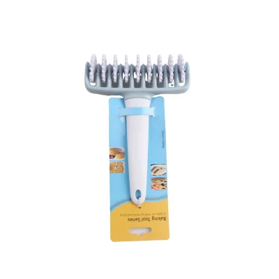 Customized Plastic Wheel Roller Cutter Disposable Rectangle Lattice Roller for Homemade Pizza Smooth Pastry Baking Tools