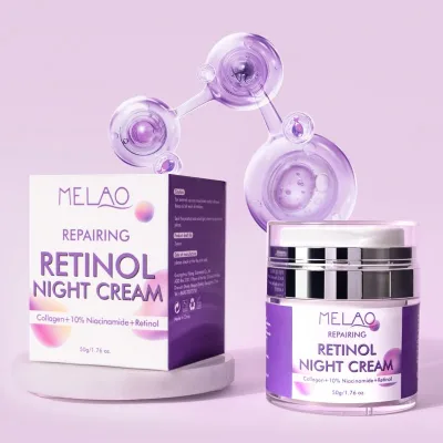 High Quality Retinol Face Moisturizer Cream, Rapid Wrinkle Repair Anti-Wrinkle Night Moisturiser Collagen Face Cream