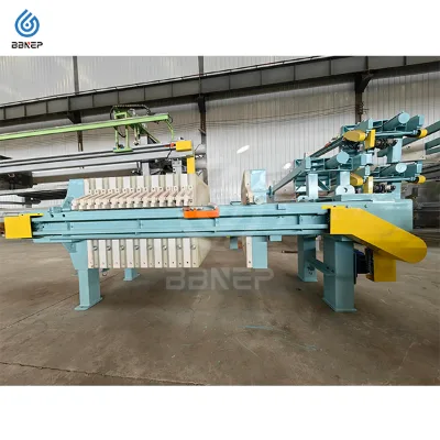 Plate and Frame Filter Press Machine for Stone Mining Tailings Wastewater Treatment Essential Equipment