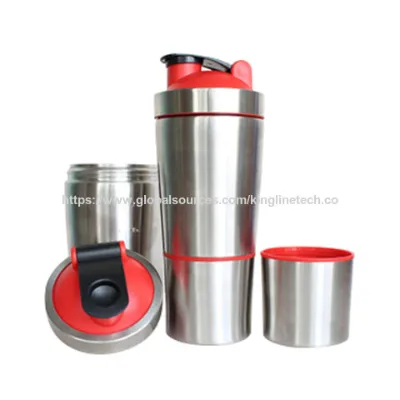 700ml stainless shaker bottle Customized logo SS304 supplier for sports