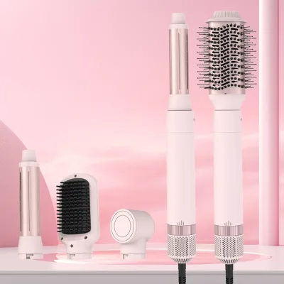Professional Lightweight 5-in-1 Hair Dryer Styler Electric Hot Cold Air Multifunctional Design for All Hair Types Travel