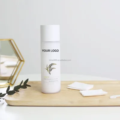 Organic Rice Facial Skin Toner Korean Private Label Wholesaler Face Moisturizer Water Rice Pure Essential Toner