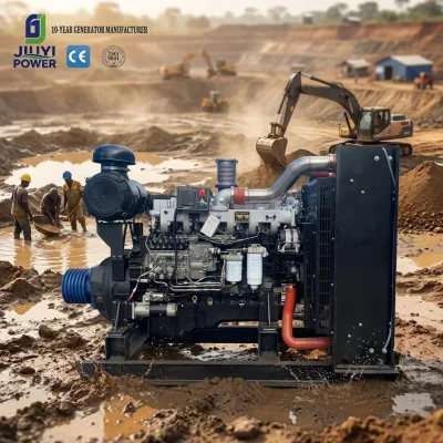 Six Cylinder 470 HP 339KW Electric Start 4-Stroke Water-Cooled Diesel Engine with Clutch for Boat Sand Pumping Ship New