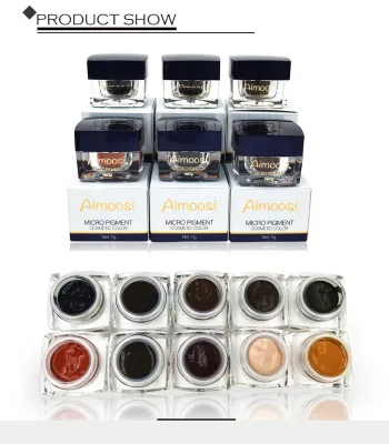 Permanent Makeup Pigment Tattoo Best Ink For Tattoos Quality Color King Pigments organic henna brow OEM