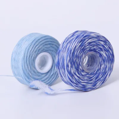 Cinnamon Flavor Expandable Waxed Nylon Dental Floss Cool Fresh Mint
