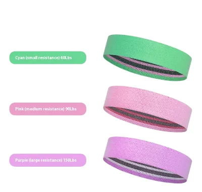 Resistance Exercise Bands Set for Indoor Training Equipment with Squat Hip Lift Loop Glute Circle Elastic Hip Squat Loop Strips