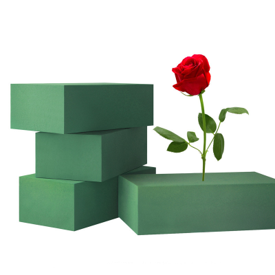 F-F0400 Floral Foam Wet Flower Arrangements Florist Blocks Brick Silk Artificial Flowers Green Styrofoam Floralcraft Sponge
