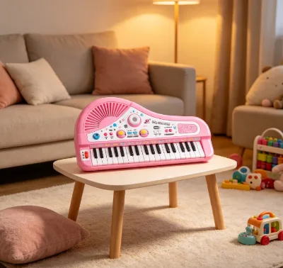 Sing & Play 37-Key Keyboard Includes Microphone MP3 Player 24 Demo Tunes & Fun Sound Effects Great for Musicians (MQ-826USB)