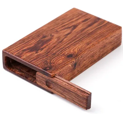 Portable Wooden Cigarette case Smoking Box