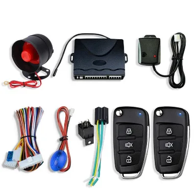 DC 12V Remote Control Engine Start Security Car Alarm System Auto Car Alarm