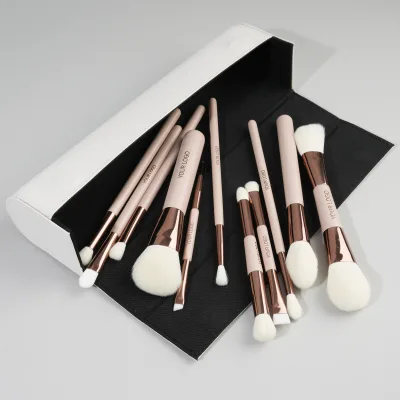 New Arrival Professional Custom Vegan 11pcs/5pcs Custom Logo Makeup Brushes Powder Concealer Eyebrow Luxury Brush Set Makeup