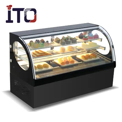 Commercial Electric Counter Top Mini Cake Display Stand Cake Display Fridge for Bakeries Supermarket