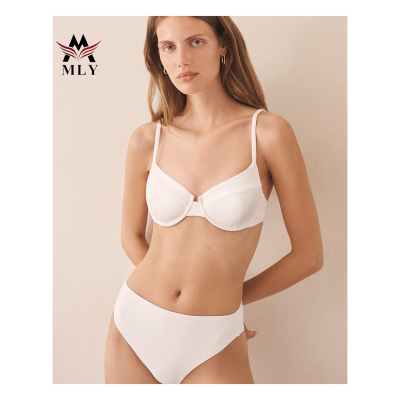 MLY Customized Solid Women Swimwear Underwire High Quality Swimwear