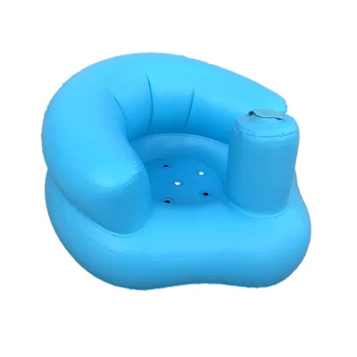Infant Support Seat Baby Inflatable Chair for Sitting up Inflatable Sofa Baby Shower Chair Comfortable Inflatable Baby Sit Seat