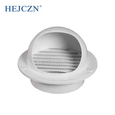Apartment Gymnasium Exterior Wall Exhaust Waterproof Round Grille Diffuser