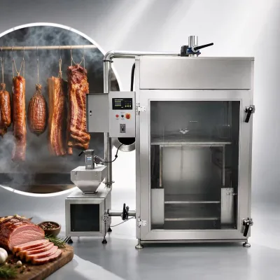 Industrial Electric Smokehouse Oven with Smoking Drying Cooking Function