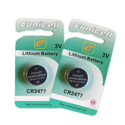 1100mAh Button Cell KCR2477 CR2477 3V Lithium Battery