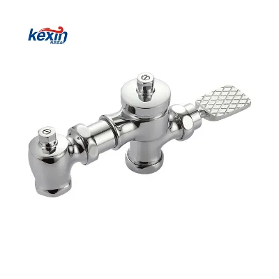 Excellent Quality Brass Foot Step Pedal Flush Valve with Time Delay for Hotel Use Water Saving & Eco-Friendly