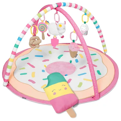 Customized Montessori Baby Play Gym Organic Cotton Infant Activity Gym Wholesale Baby Gym OEM