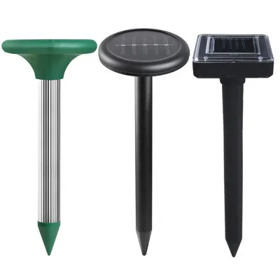 Safety Environmental Protection Farm Garden Waterproof Ultrasonic Wild Animal Repeller With Solar Panel