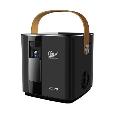 Best-Selling 1080P Mini LCD LED Projector Compact Smart Android Home Theater System Integrated Battery Portable Movie Nights