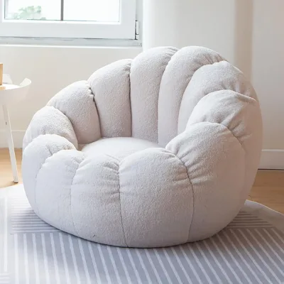 Teddy Fleece Fabric Animal Storage Stuffed Beanbag Cover