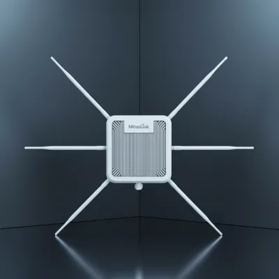 Long Range Wi-Fi Booster Outdoor Mesh Router AX1800 Dual Band 2.4GHz 1000+sqm Coverage POE Wireless Repeater IP67 Waterproof