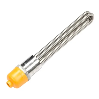 Electric Heating Pipe DN40 50One-inch Half Two-inch Water tank Heater High-power Boiler380V Electric Heating Tube