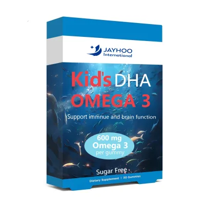 Children's DHA Gummies With Omega-3 EPA and DHA That Promote Brain Development for Kids Above 3