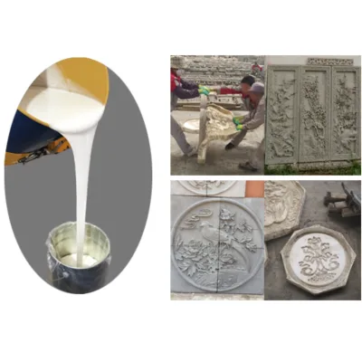 2025 Free Sample White RTV 2 Liquid Silicone Rubber for Mold Making with 10-60 Shore Hardness