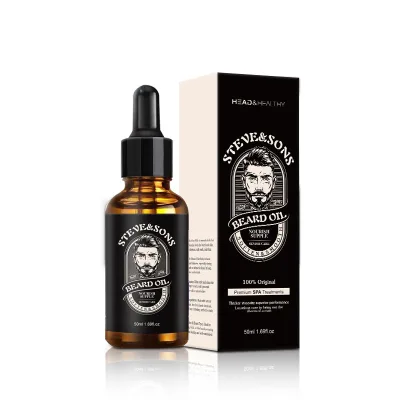Best Selling Men's Organic Hair Beard Growth Oil Wholesale Private Label Men's Care Product