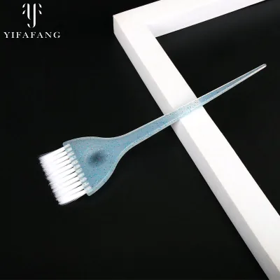 Custom LOGO DIY Plastic Tail Tinting Brushes Salon Hair Dye Brush Plastic Tail Tinting Brushes for Barbershop