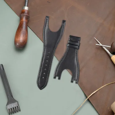 Handmade Leather Watch Band for Customize Famous Brand Genuine Leather Belt Luxury Leather Wristloop by Custom Watch Accessories