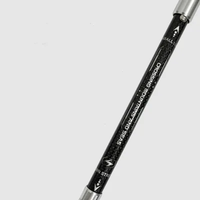 Optimized Aluminum & Carbon Fiber Outdoor Telescoping, Foldable Hiking Poles: Alpenstock, Self-Defense, Trekking Sticks