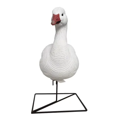 Outdoor Garden Decoration Hunting Decor EVA Plastic White Snow Goose Decoys for Hunting