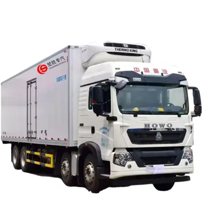 New Diesel Refrigerated Freezer Truck 10ton Manual Transmission