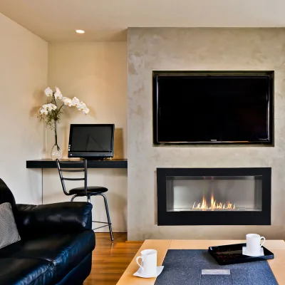 Smart Intelligent Electric Fireplaces Home Decoration 1.2 M 48 Inch Living Insert Remote Control Bioethanol Burner Fireplace