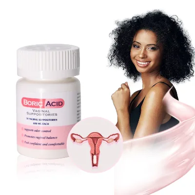 100% Organic Herbal Yoni Pops Private Label Vagina Cleaning Detox Capsules Boric Acid Suppositories Vaginal Pops