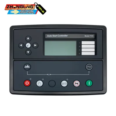 Zhongling Intelligent Automatic Genset Controller DC8V-36V CE Certified Plastic Copper Material Diesel Engine Parts Deep Sea