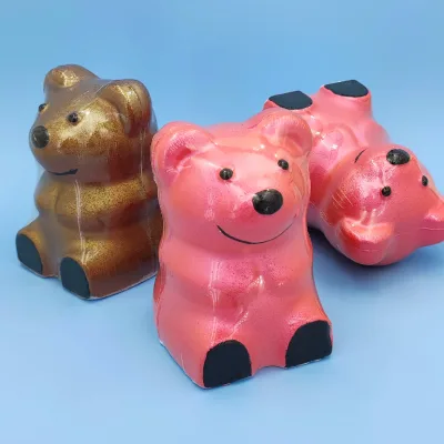 BBC 600g Bear Milk Fizzy Bath Bombs Coconut Fragrance Cleansing & Moisturizing Shower Fizzies with Glitter Diamond for Skin Care