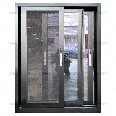 North America NFRC Florida Miami-Dade Noa Approved Hurricane Proof Impact Aluminum Tinted LOW-E Glass Sliding Window