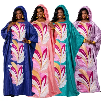 African Dresses for Women Traditional Africa Clothing Dashiki Ankara Bazin Gown Abayas Robe Muslim Kaftan Maxi Long Dress 2026