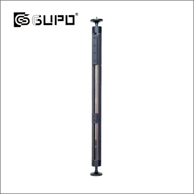 GUPO Telescopic Vertical Conductive Track Pole Adjustable Vertical Track Rail for Jewelry Showcase Mini Track Light