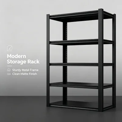 Industrial Customizable Steel Shelving Metal Storage Rack Anti Corrosion Surface for Workshop Warehouse Bulk Good Placing Demand